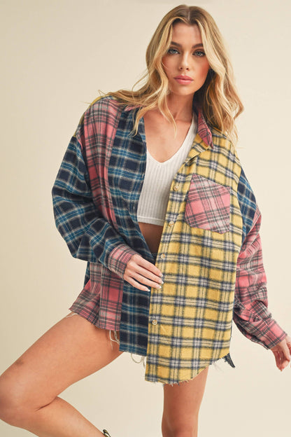 Neela Colorful Flannel Shirt