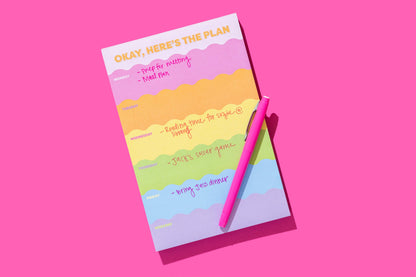 Large List Pad - Weekly Planner - 100 Sheets