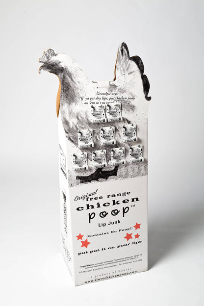 Chicken Poop® ORIGINAL Lip Balm, All Natural