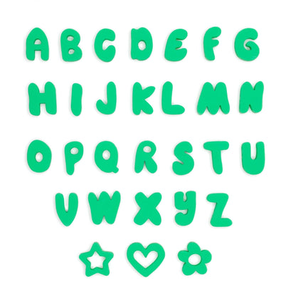 Silicone Dog Charms | Letters & Symbols for Personalized Dog Collars and Leashes