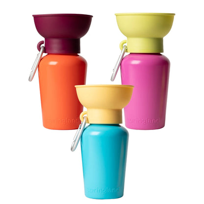 20oz Flip Travel Dog Water Bottle