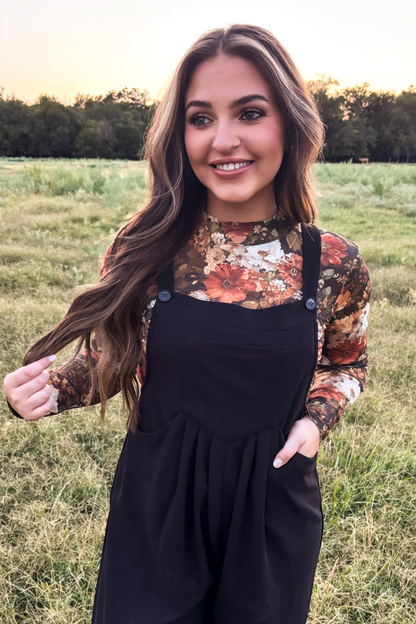 Maple Bloom Mesh Top