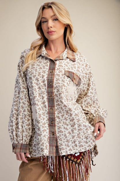 Wild and Woven Top