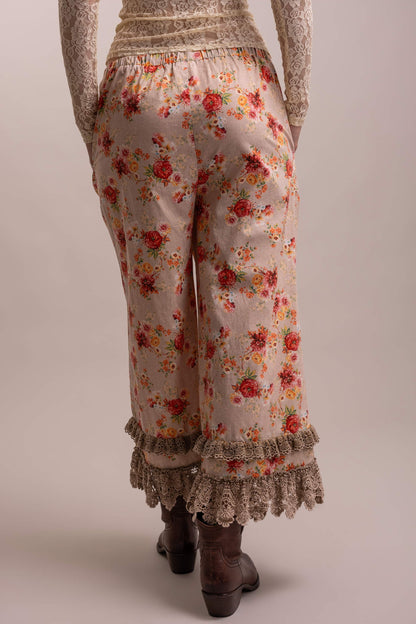 Blush and Bloom Floral Pants