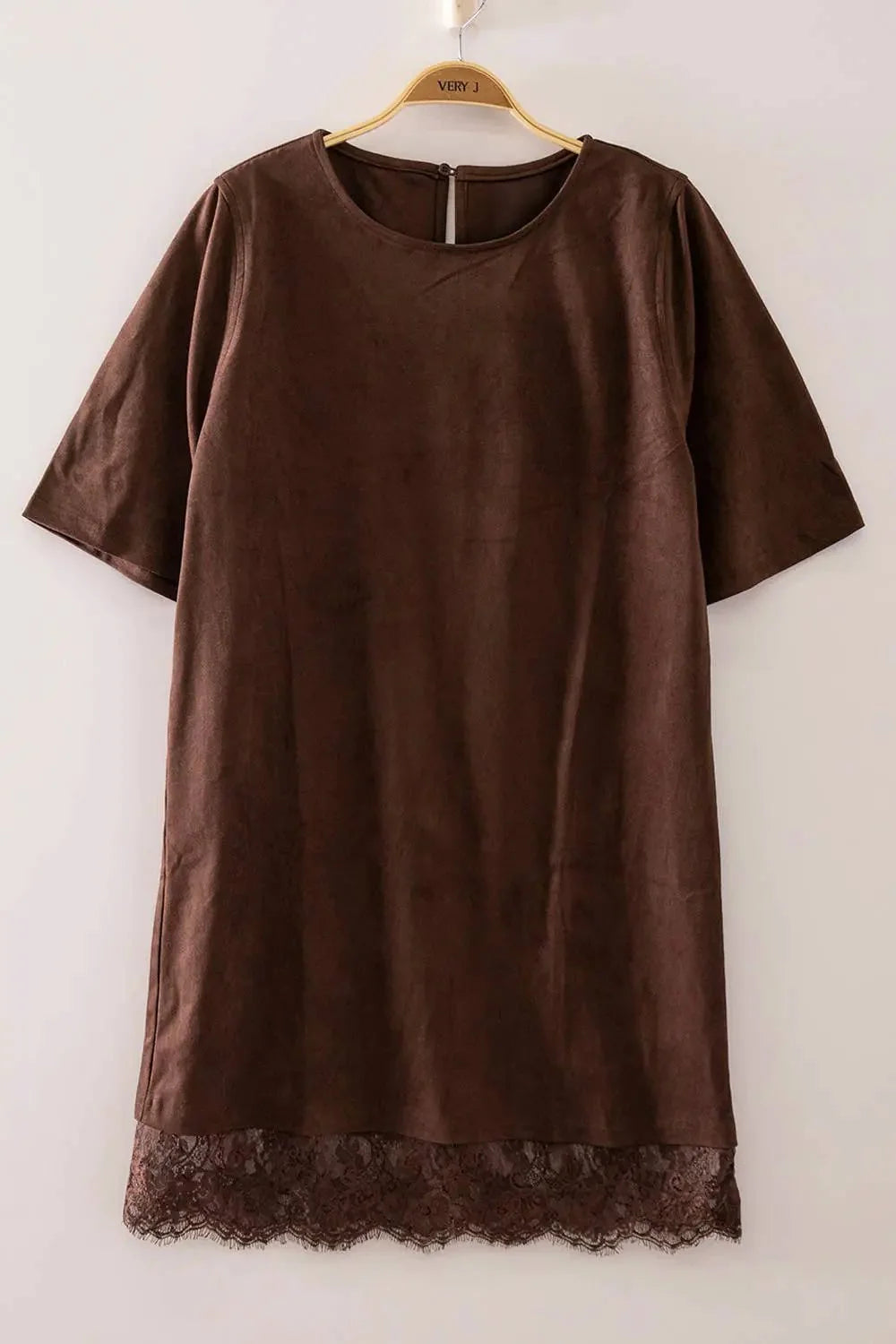 Espresso Lace Dress