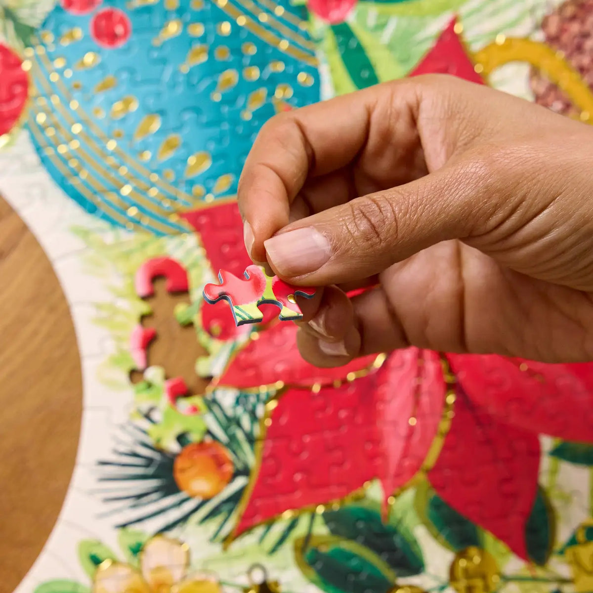 Holiday Wreath Puzzle