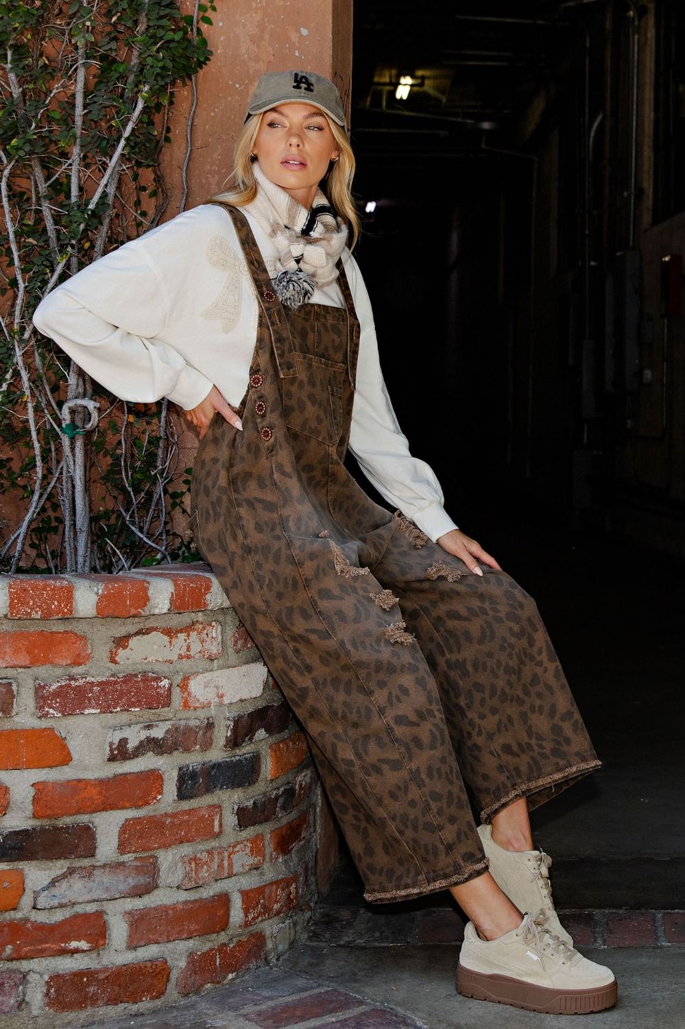 Leopard Lovin’ Overalls