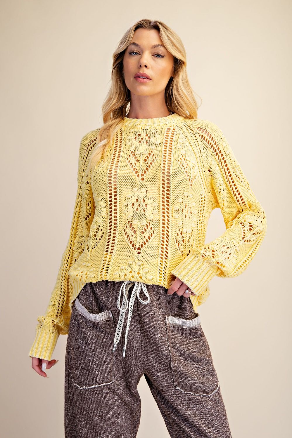 Boho Bounty Sweater (4 Colors)