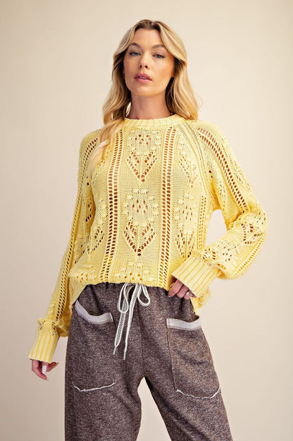Boho Bounty Sweater (4 Colors)