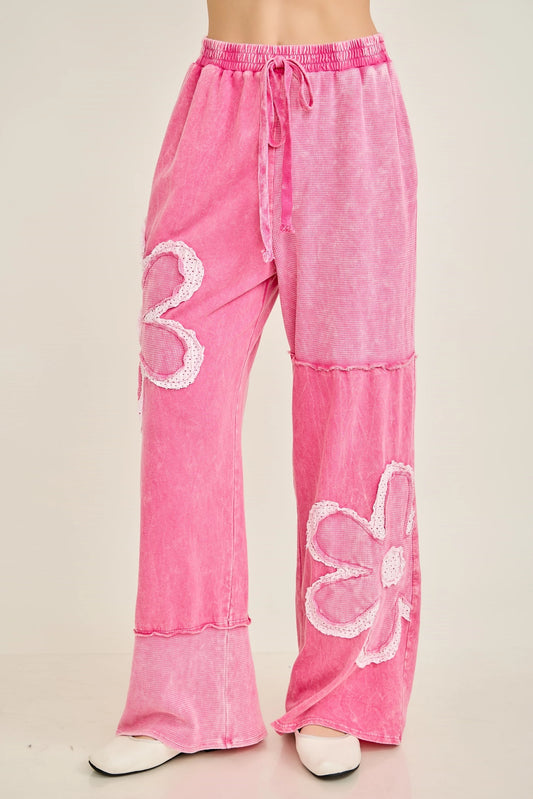 Pink Meadow Pants
