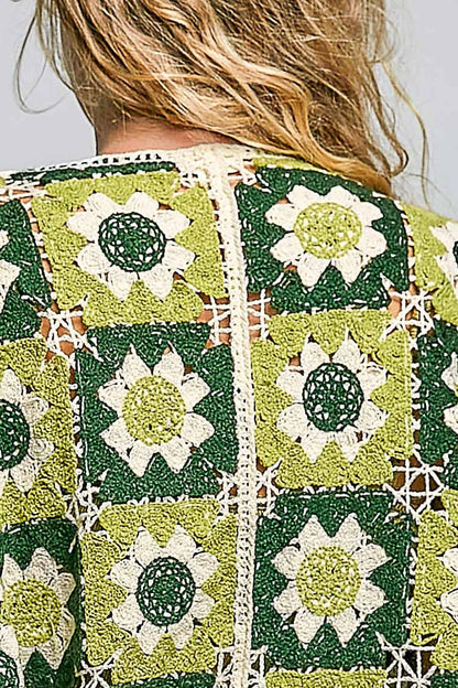 Granny's Dream Crochet Cardigan