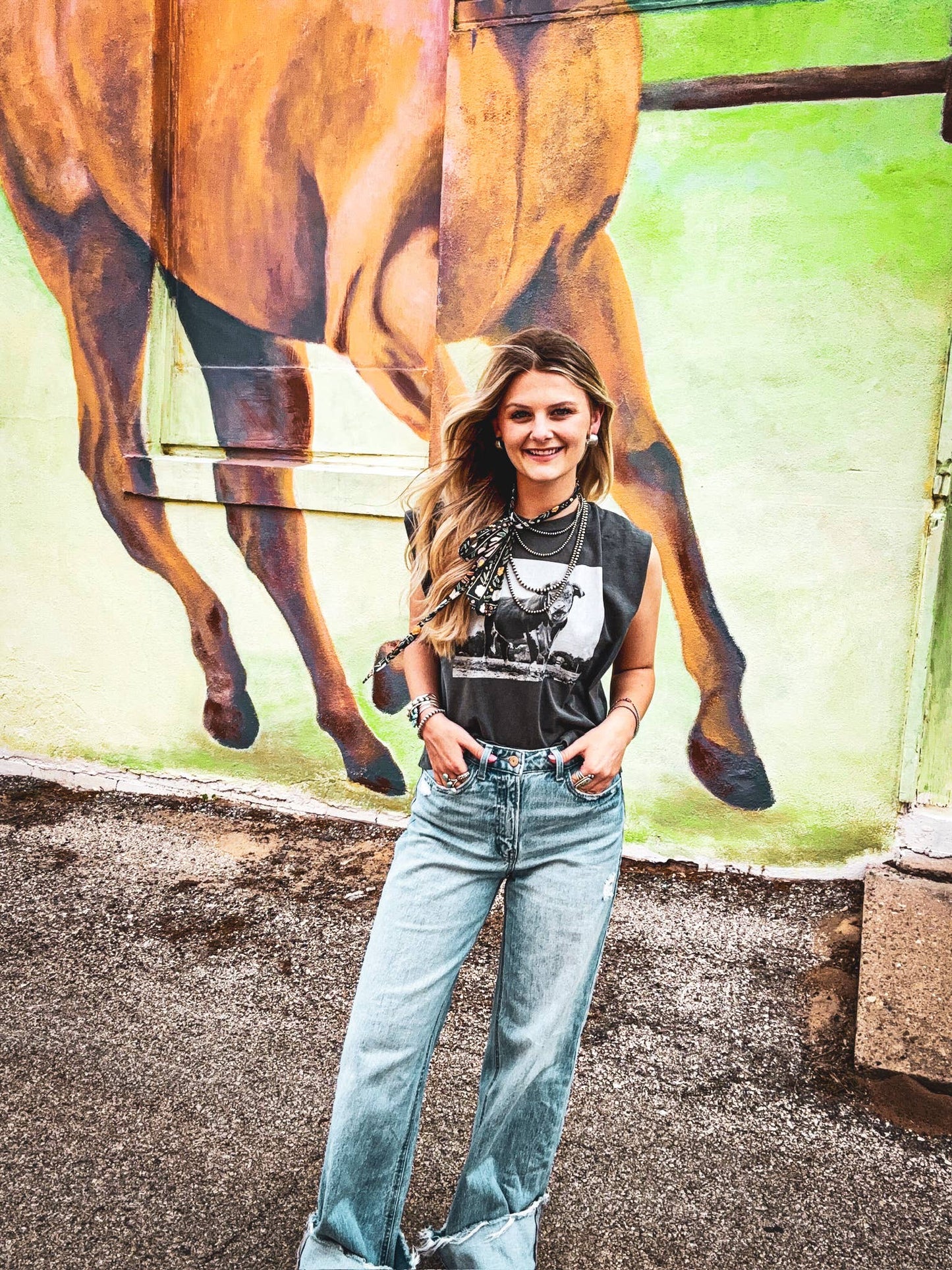 The Hereford Bull Muscle Tee