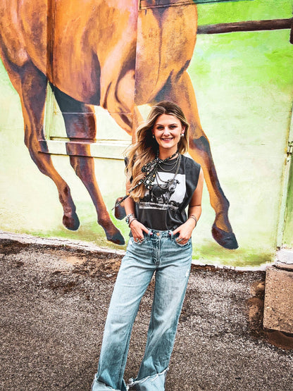 The Hereford Bull Muscle Tee