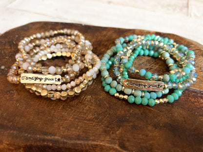 Amazing Grace Bracelet Stack