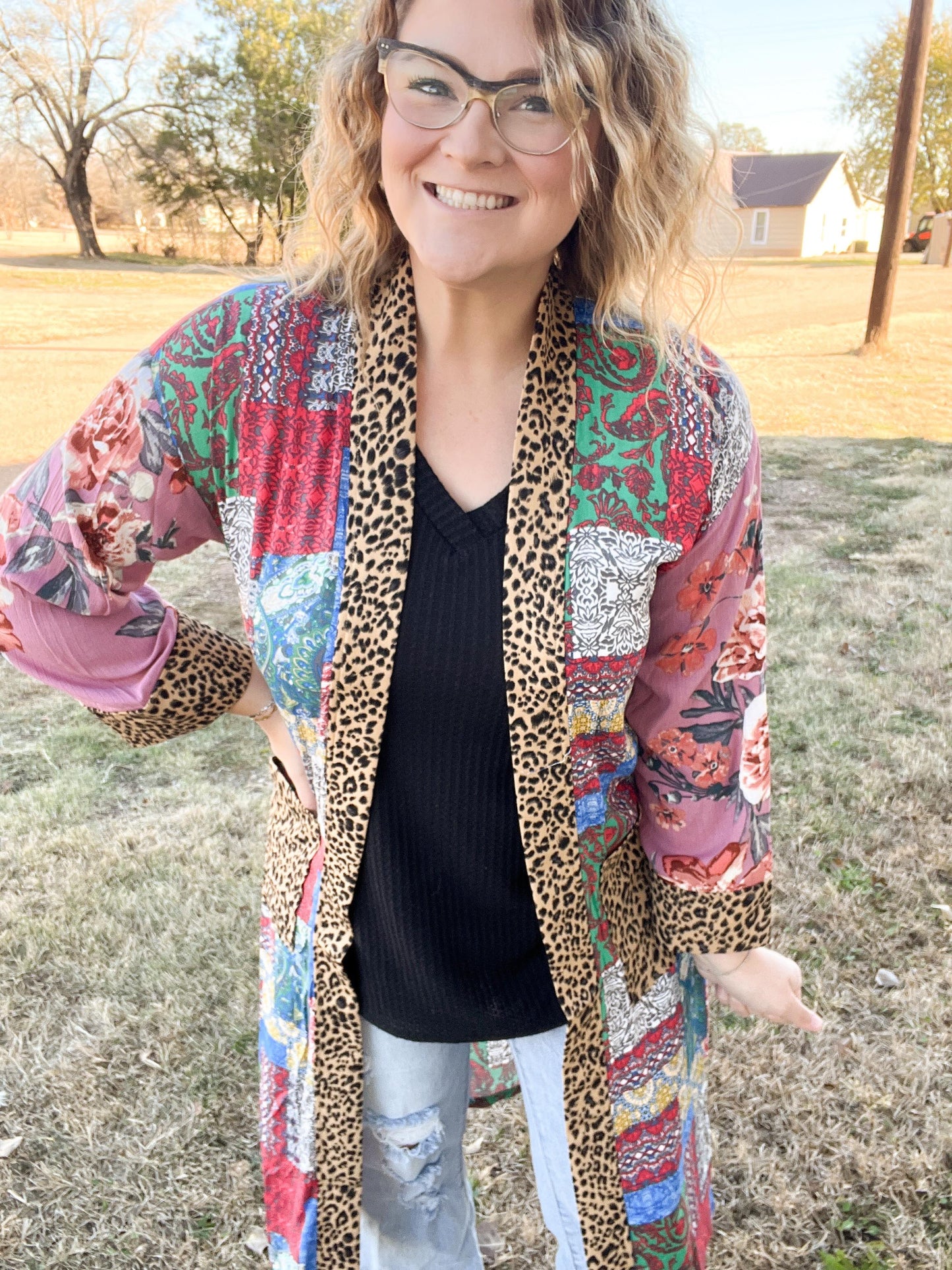 Arlene Patchwork Duster