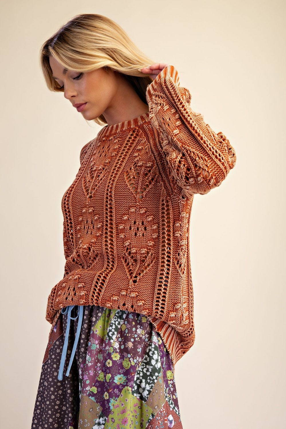 Boho Bounty Sweater (4 Colors)