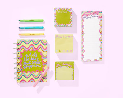 Sticky Notes Pad - "Dilly Dallying" - 300 Sheets