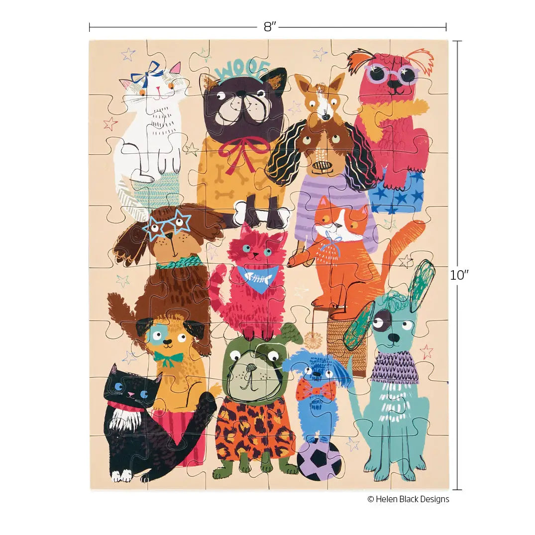 Fur Babies 48 Piece Jigsaw Puzzle Snax