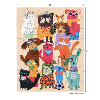 Fur Babies 48 Piece Jigsaw Puzzle Snax