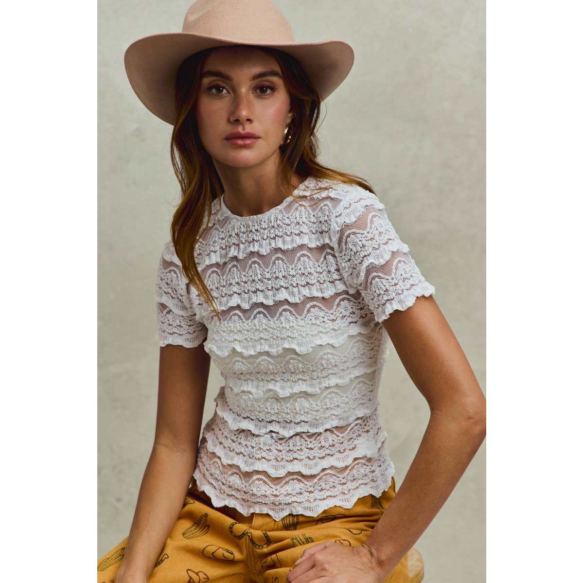 Timeless Mesh Top