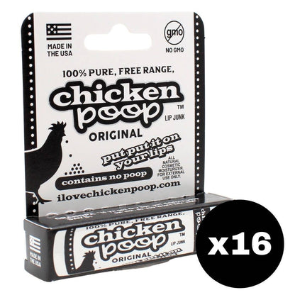 Chicken Poop® ORIGINAL Lip Balm, All Natural