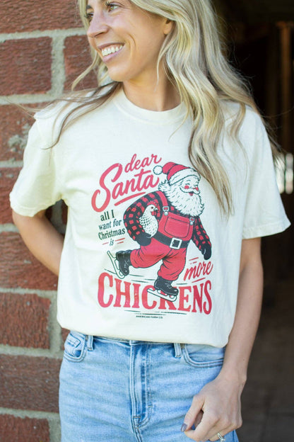 'Dear Santa, ... more Chickens' Top