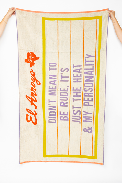 My Personality Beach Towel