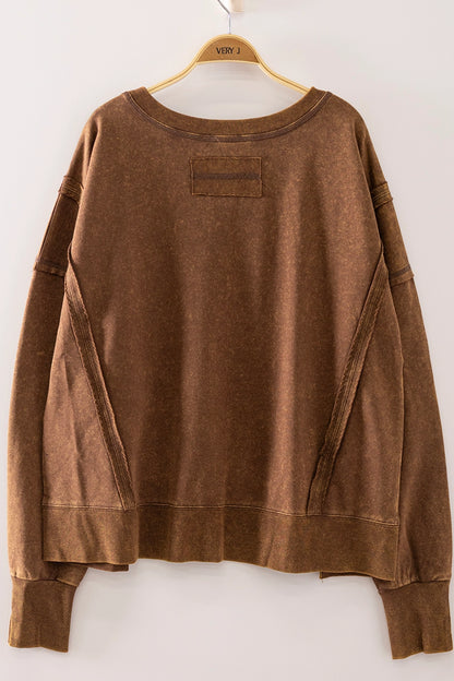 Vintage Washed Sweatshirt (2 Colors)
