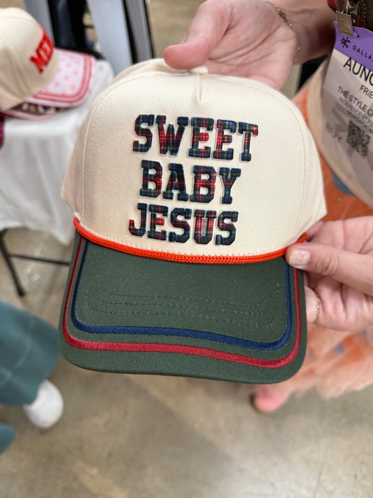 Sweet Baby Jesus Christmas Hat
