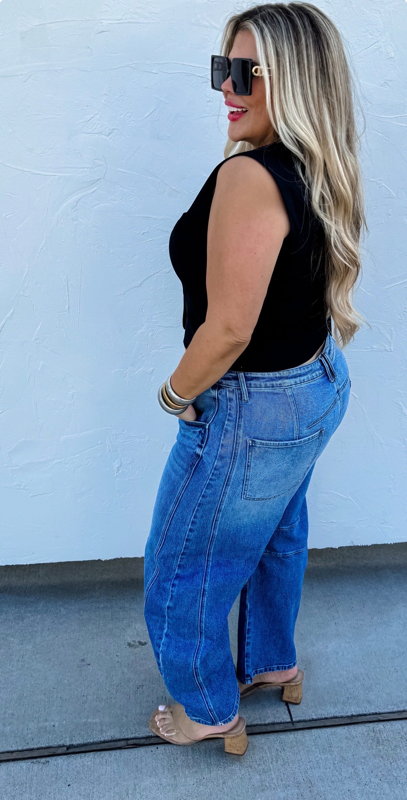 BEX BARREL JEANS