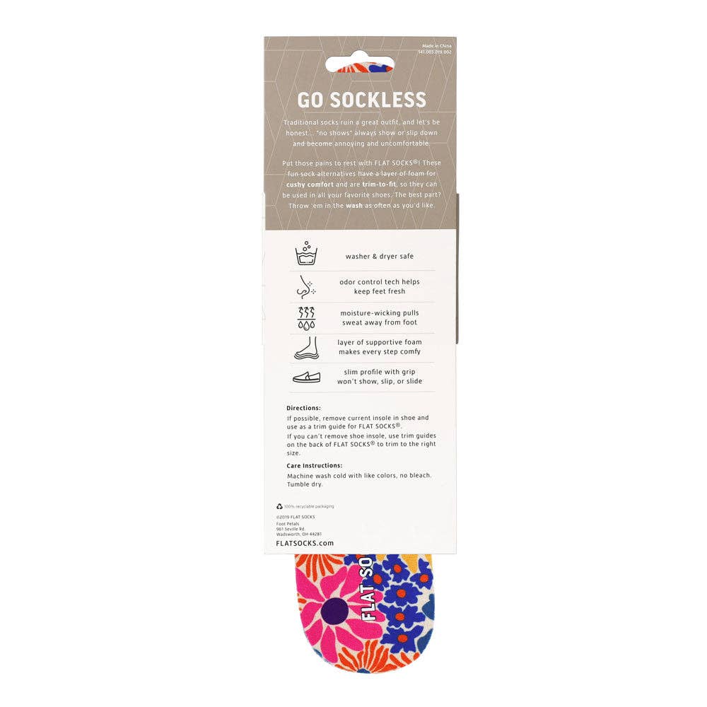 Groovy Bloom FLAT SOCKS