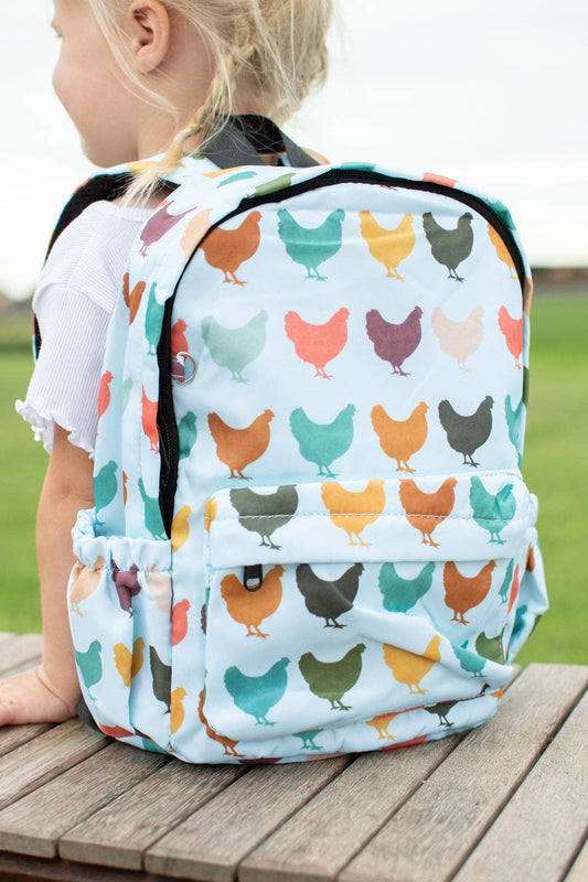 Colorful Chickens Backpack