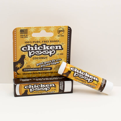 Chicken Poop® COCONUT Lip Balm - All Natural