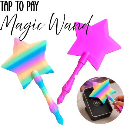 Tap to Pay Magic Star Wand - 3D Printed Credit Card Holder
