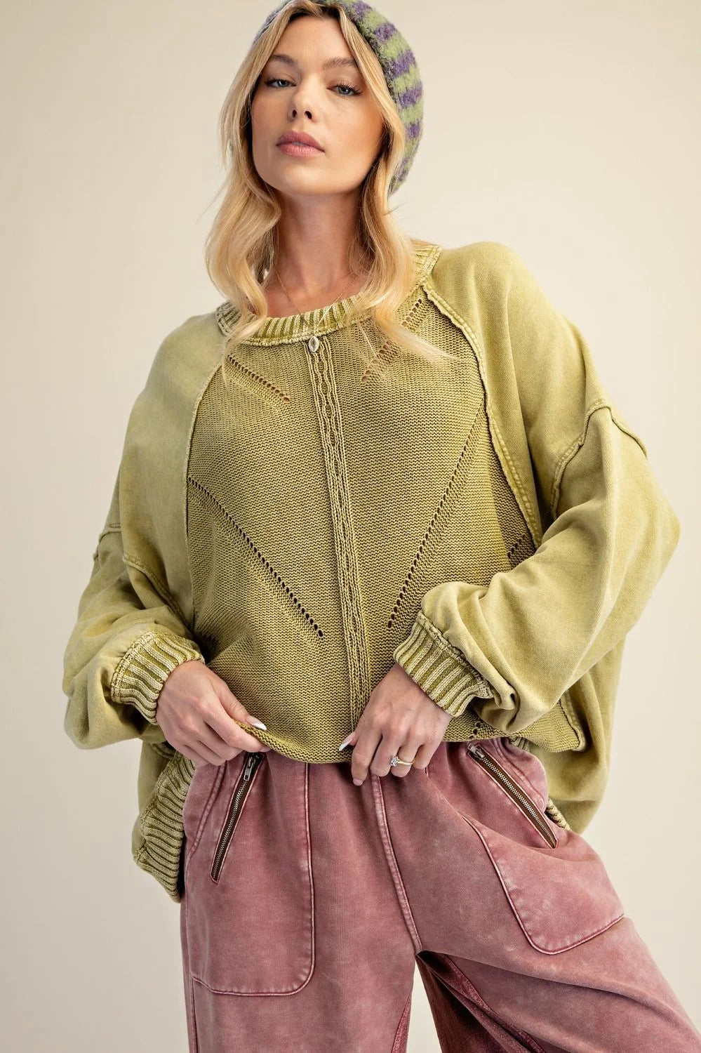 The Matcha Knit Sweater