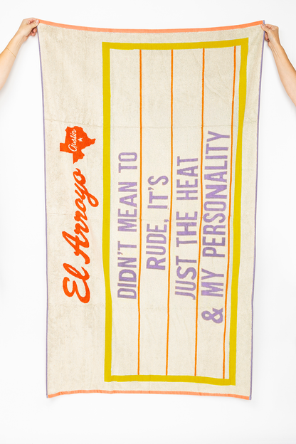 My Personality Beach Towel