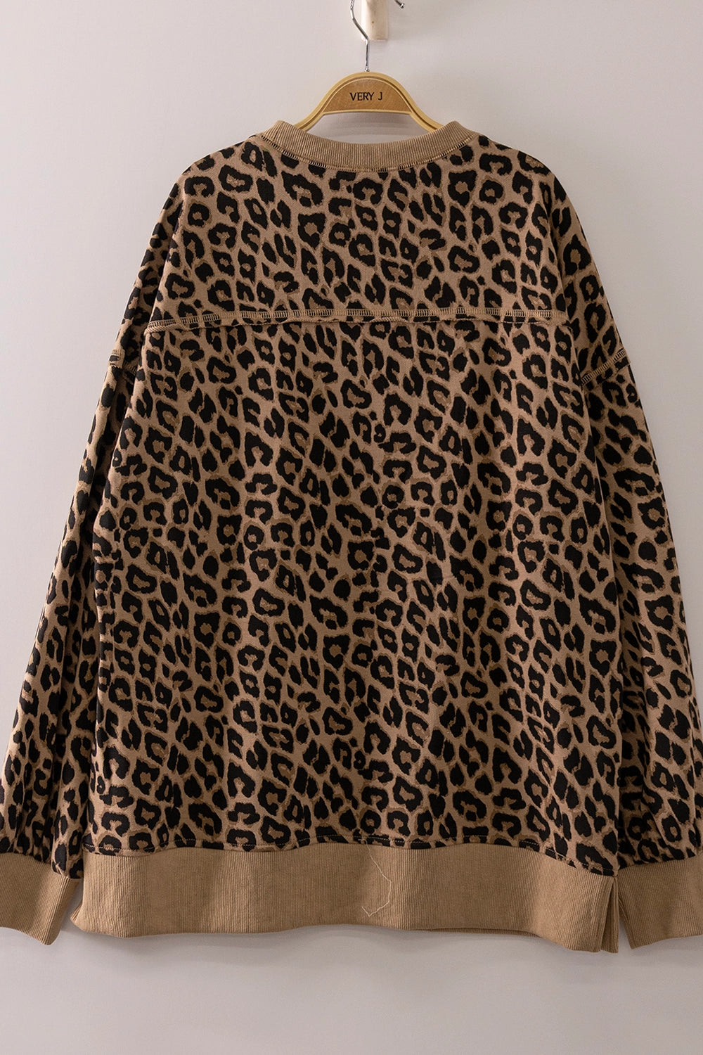 Leopard Sweater Pullover