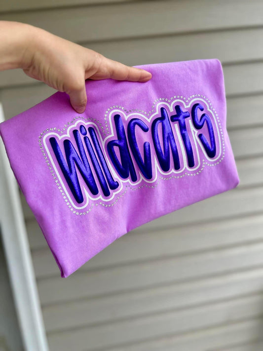 Wildcats Game Day Puff Tee