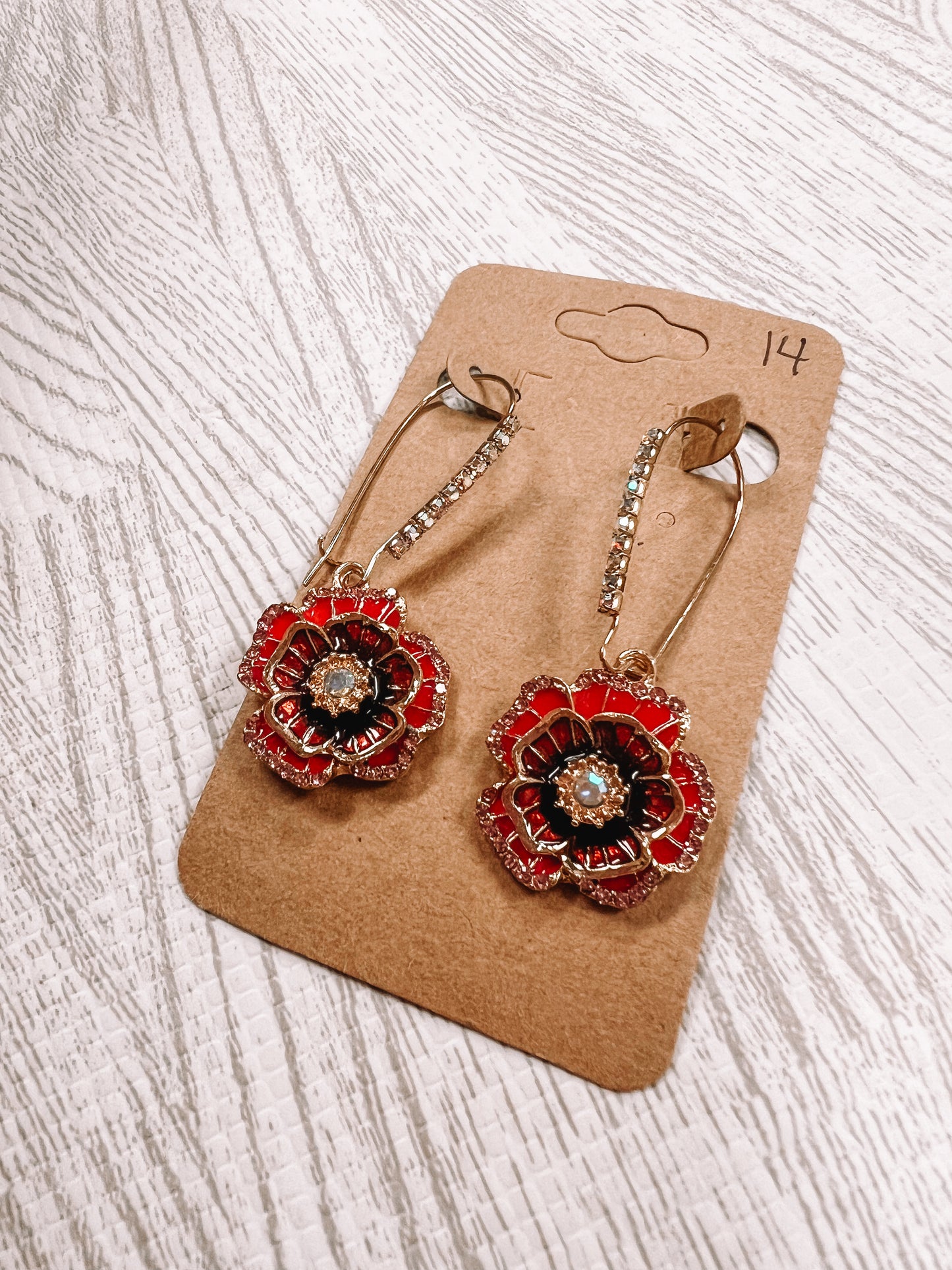 Fancy Flower Earrings