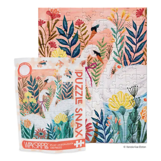 Serene Swans 48 Piece Jigsaw Puzzle Snax