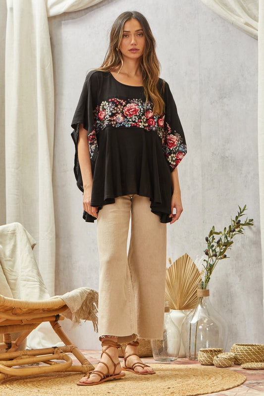 Grace Embroidered Top