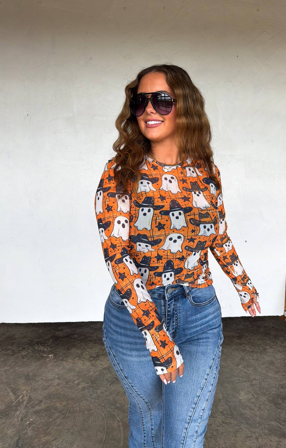 Halloween Mesh Top (2 colors)