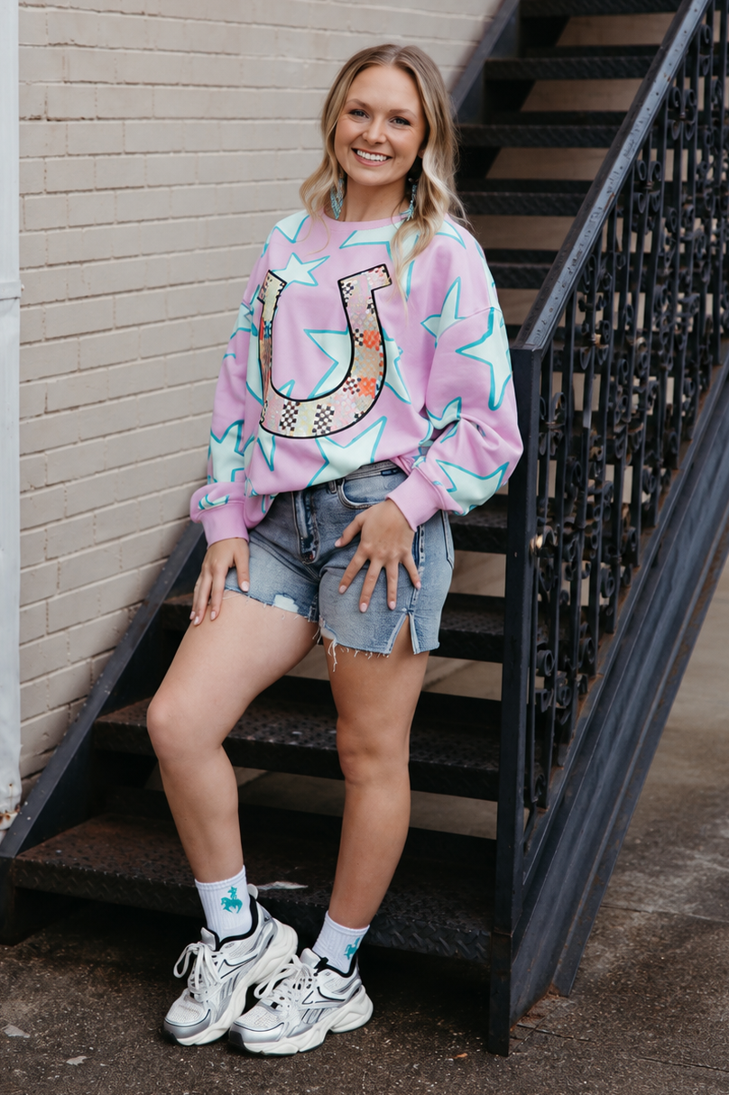 Horseshoe Heaven Pullover