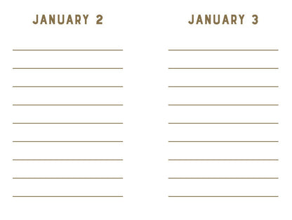 One Line a Day Mini Books
