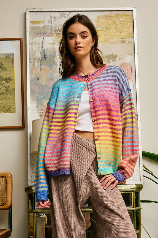Somewhere Over The Rainbow Cardigan