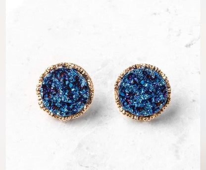 Druzy Studs (6 colors)