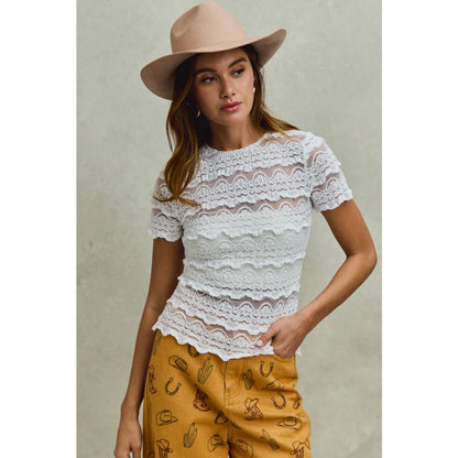 Timeless Mesh Top