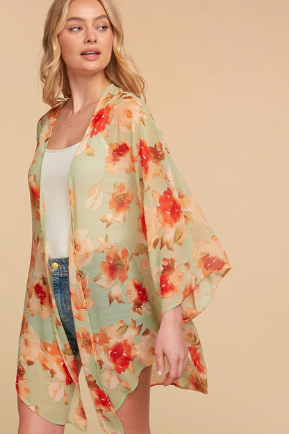 Feelin’ Peachy Kimono