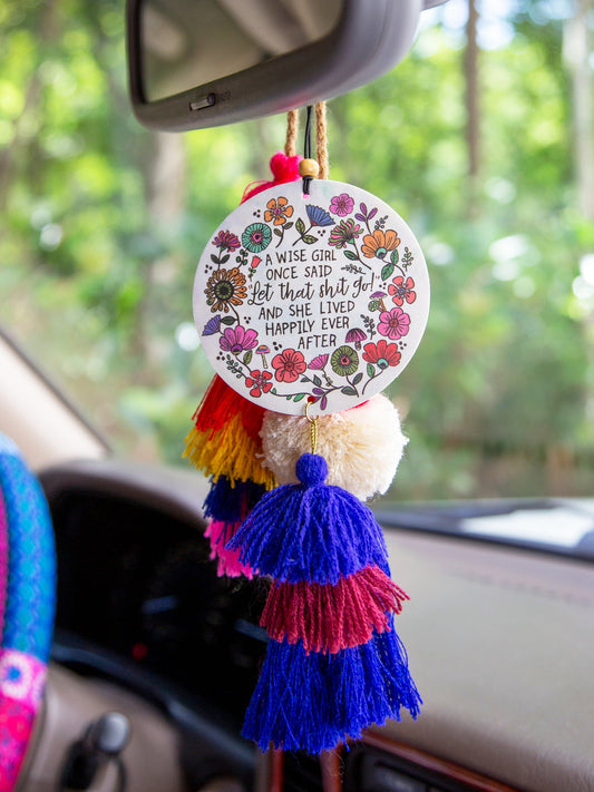Natural Life Wise Girl Car Air Freshener