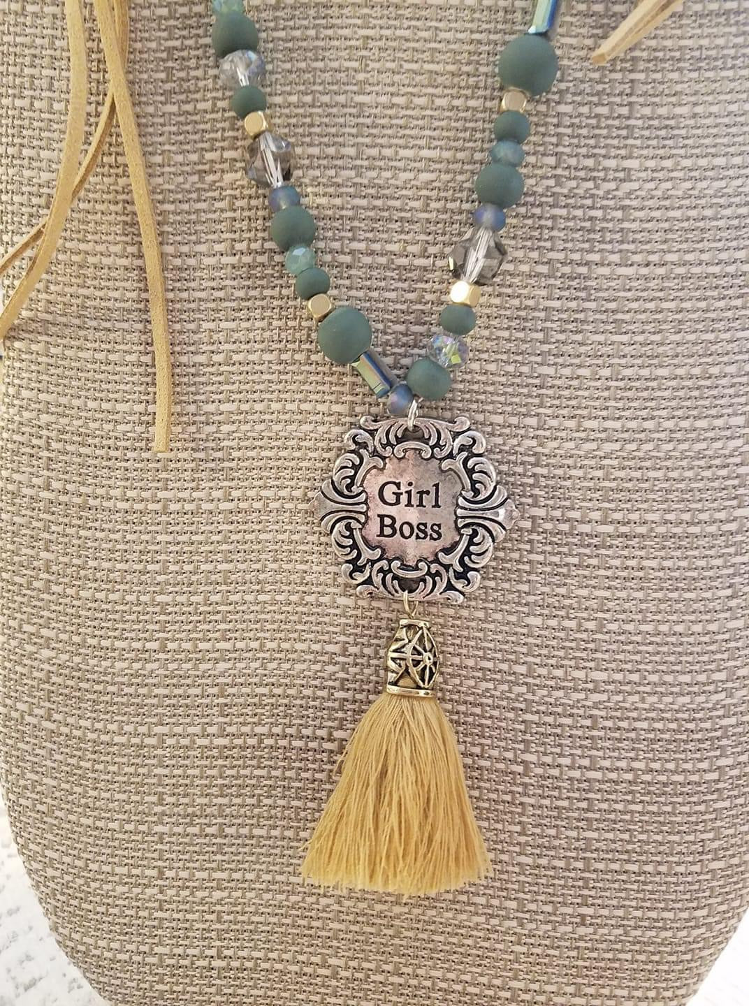 Girl Boss Necklace